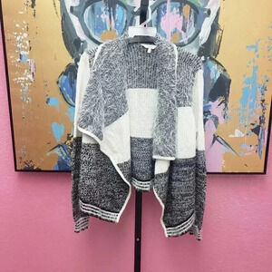 Candie's Super Soft Drape Front Cardigan